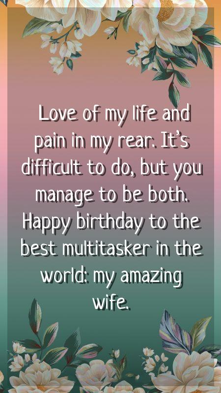 best friend wife birthday wishes
